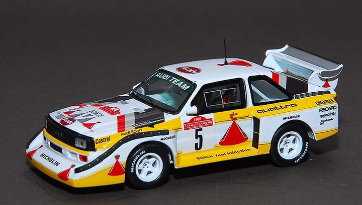 Audi Sport Quattro S1 - San Remo Rally '85 /Altaya<br />W.Rohrl - C.Geistdorfer
