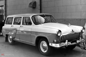 ГАЗ М-22 - Опытный, поздний вариант (в деталировке второй серии) 1961 г.jpg