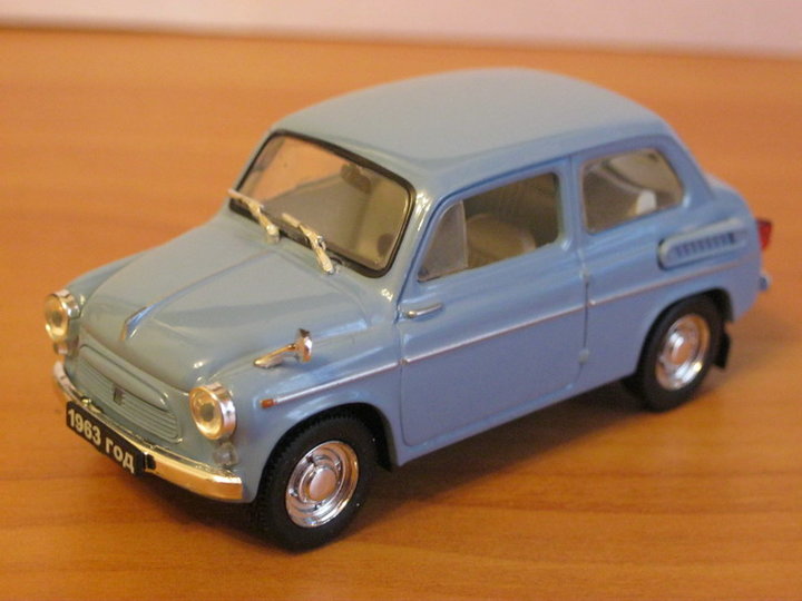 ЗАЗ-965АЭ.<br />Виробник - РСТ (TM &quot;Наш Автопром&quot;).<br />Масштаб - 1:43.