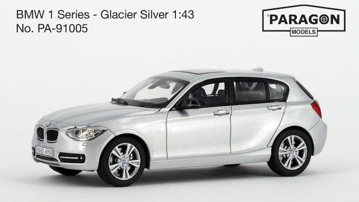 BMW 1 Series (F20), Glacier Silver, 1/43, серійний номер: PA-91005