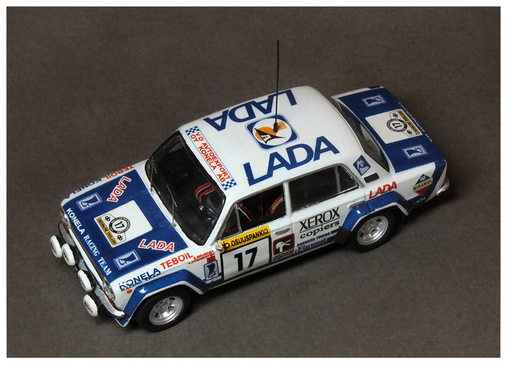 Lada 1600R Rally 1000 Lakes 1981 Brundza/Zvingeviz 1/43 (MK Scale models)