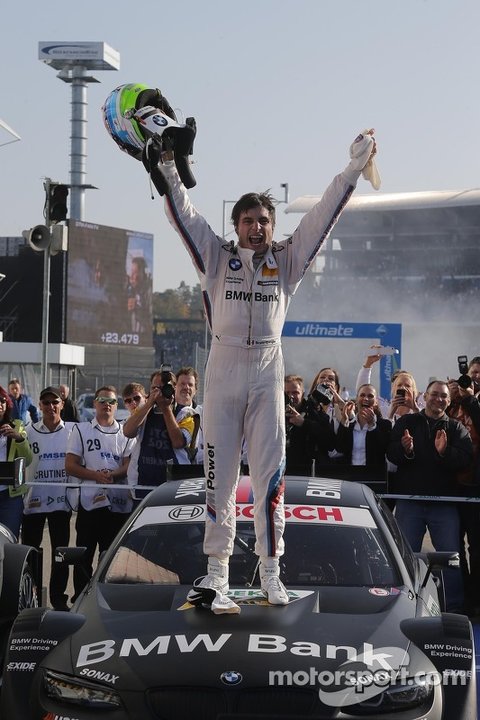 Race winner and 2012 champion, Bruno Spengler, BMW Team Schnitzer BMW M3 DTM