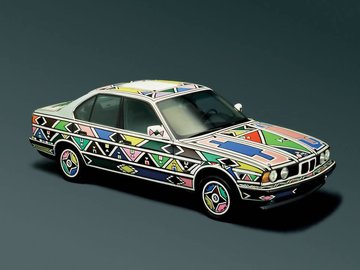 BMW Art Car: 1991 BMW 525i