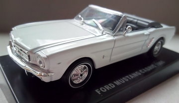 Ford 1965  Mustang Convertible (1965) 1:43  Deagostini - європейська серія &quot;Spider &amp; Cabrio&quot;