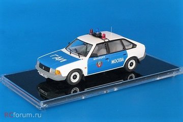 ICV204 Москвич-21412 Милиция Москва (ГАИ) 1991; Серия - 75 экз..jpg