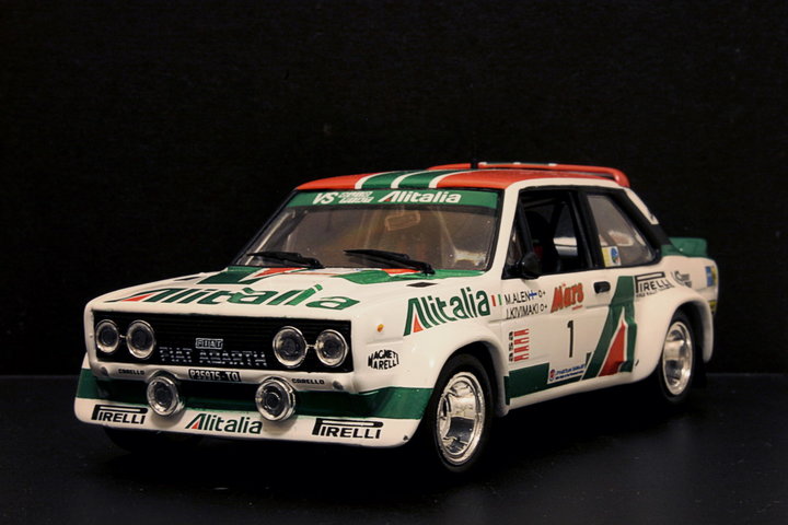 Fiat 131 Abarth 1000 Lakes Rally '79 /Ixo-Altaya<br />Alen - Kivimaki