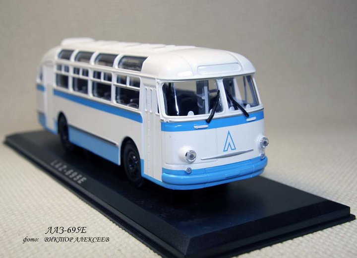 №6 ЛАЗ-695Е<br />Виробник: Classicbus<br />Масштаб: 43