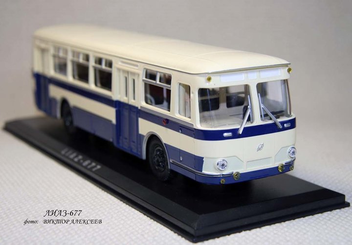 №7 ЛіАЗ-677<br />Виробник: Classicbus<br />Масштаб: 43