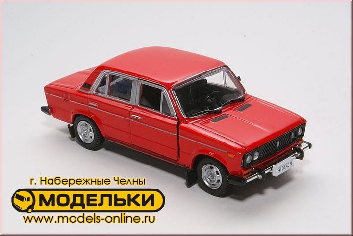 ВАЗ-2106<br />Виробник: Bauer International, Китай (Autobahn)<br />Масштаб - 1:43