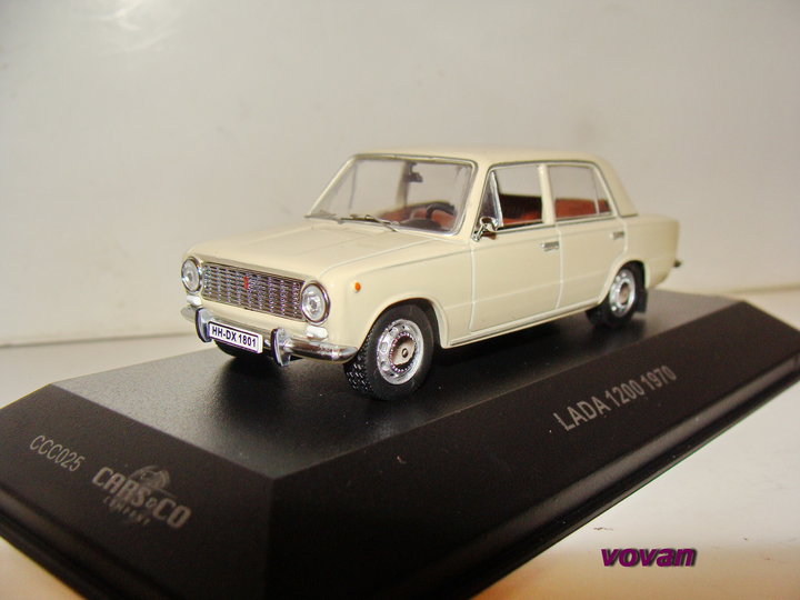 ВАЗ-2101 (LADA 1200) 1970<br />Виробник: ІХО для Cars &amp; Co<br />Каталожний № CCC025<br />Наклад: ? шт.