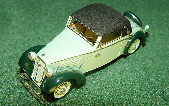 DKW F5 Front Luxus cabrio 1936<br />Виробник: EMC<br />Масштаб -1:43. Наклад ? шт.