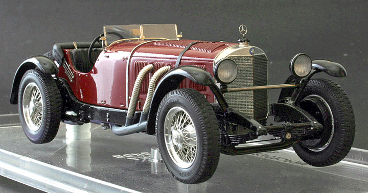 Mercedes-Benz SSK 1930<br />Виробник: EMC<br />Масштаб -1:43. Наклад ? шт.