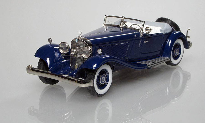 Mercedes-Benz 380K Sport Roadster open 1934<br />Виробник: EMC<br />Масштаб -1:43. Наклад 80 шт.