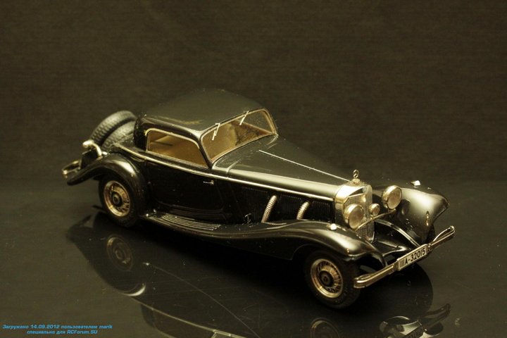 Mercedes- Benz 500K Roadster Limousine 1935 Rudolf Karachiolla<br />Виробник: EMC<br />Масштаб -1:43. Наклад ? шт.