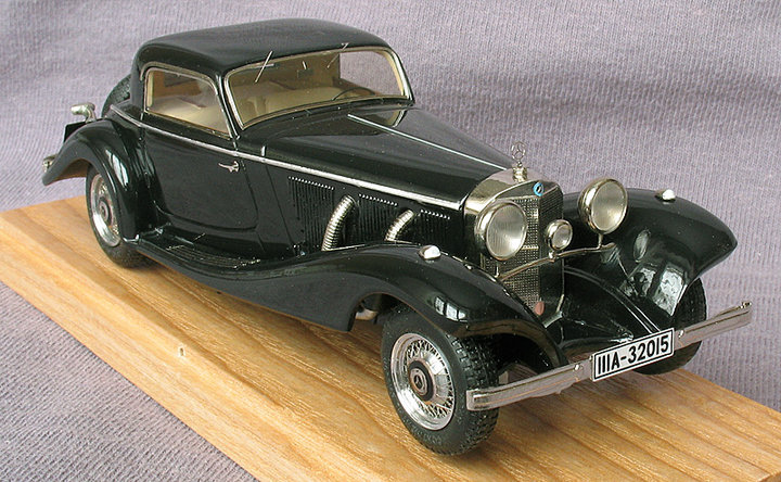 Mercedes-Benz 500K Sport-Coupe 1935<br />Виробник: EMC<br />Масштаб -1:43. Наклад ? шт.