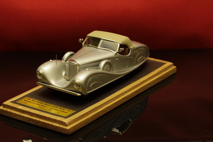 Mercedes-Benz 540K (W29) Roadster for King Ghazi I<br />Виробник: EMC<br />Масштаб -1:43. Наклад ? шт.