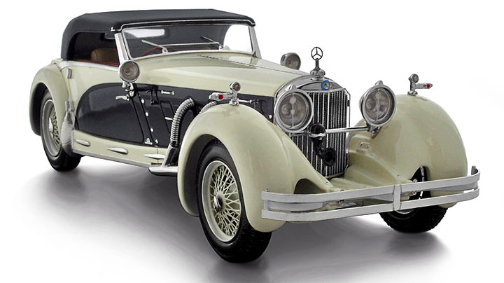 Mercedes-Benz 710SS 27-170-225HP Armbruster W 06 1927<br />Виробник: EMC<br />Масштаб -1:43. Наклад 75 шт.