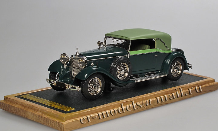 Mercedes- Benz Type 770 (W07) Cabrioert C closed 1931<br />Виробник: EMC<br />Масштаб -1:43. Наклад 75 шт.