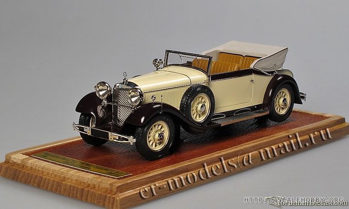 Mercedes-Benz Type 770 (W07) Cabriolet C 1931 open<br />Виробник: EMC<br />Масштаб -1:43. Наклад 75 шт.