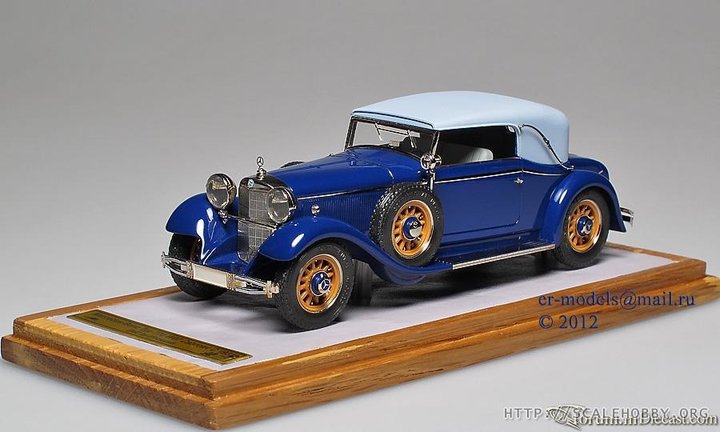 Mercedes-Benz Type 770 (W07) Cabriolet C 1932<br />Виробник: EMC<br />Масштаб -1:43. Наклад ? шт.