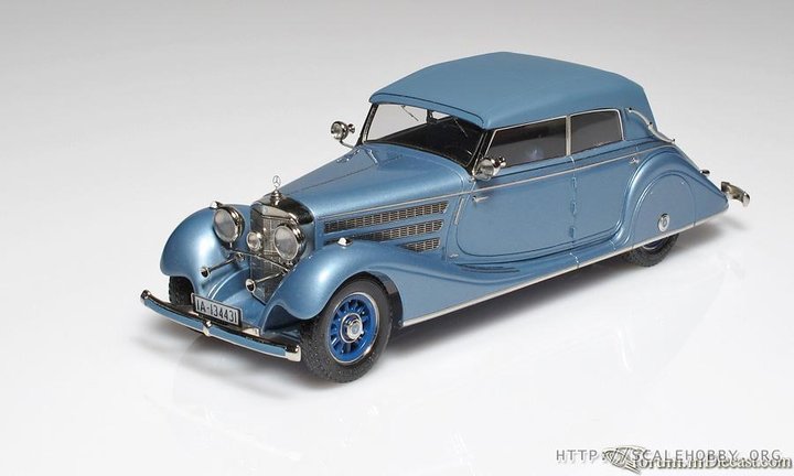 Mercedes-Benz Type 770 (W07) Cabriolet D 1936 closed<br />Виробник: EMC<br />Масштаб -1:43. Наклад ? шт.