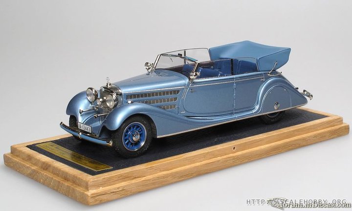 Mercedes-Benz Type 770 (W07) Cabriolet D 1936 open<br />Виробник: EMC<br />Масштаб -1:43. Наклад ? шт.