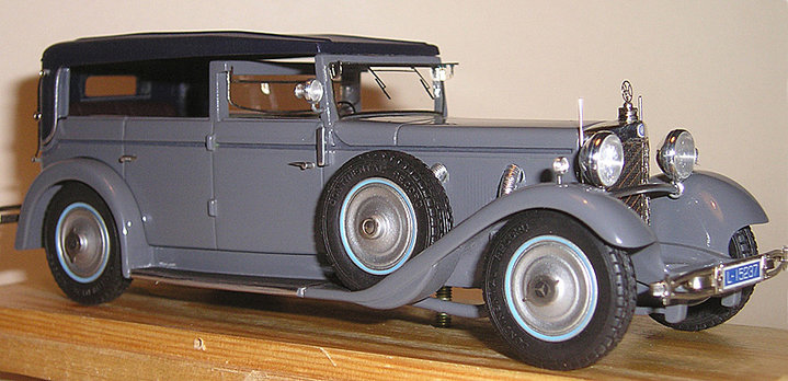 Mersedes-Benz typ 770 Kaiser Wilhelm closed 1930<br />Виробник: EMC<br />Масштаб -1:43. Наклад ? шт.