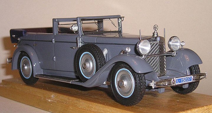 Mersedes-Benz typ 770 Kaiser Wilhelm open 1930<br />Виробник: EMC<br />Масштаб -1:43. Наклад ? шт.