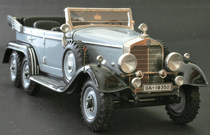 Mercedes-Benz G4 1933<br />Виробник: EMC<br />Масштаб -1:43. Наклад ? шт.