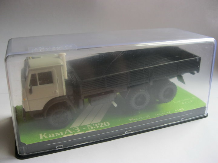 КамАЗ-5320.<br />Виробник - Арек (м.Казань), Росія.<br />Масштаб  - 1:43.