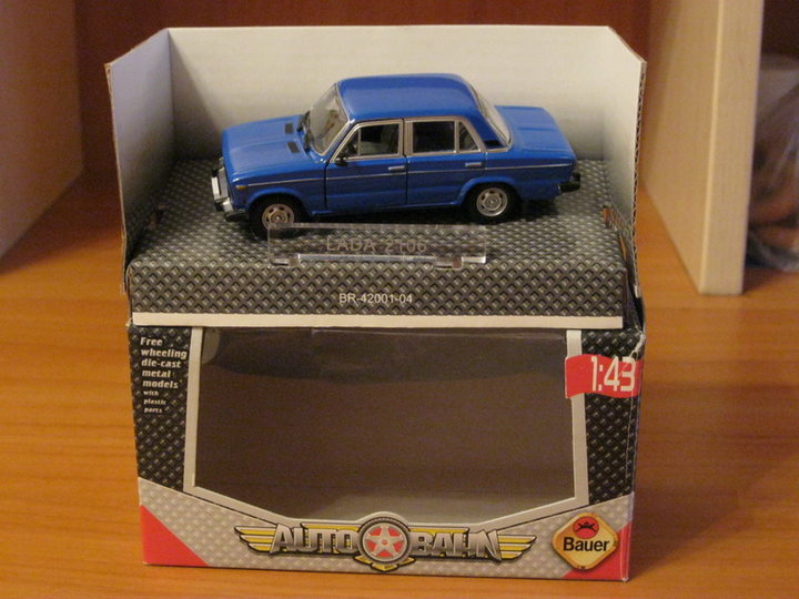 LADA 2106 (ВАЗ-2106).<br />В-во: Bauer International, Китай (Autobahn). <br />Масштаб: 1:43.