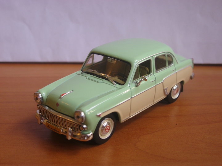 Москвич-407. <br />Виробник: IST Technology (PCT), Китай. <br />Масштаб: 1:43