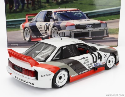 AUDI - 90 QUATTRO TEAM AUDI SPORT N 4 MILLER<br />HIGH LIFE 500km IMSA 1989 HANS JOACHIM STUCK -<br />WALTER ROHRL, 1/18