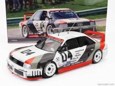 AUDI - 90 QUATTRO TEAM AUDI SPORT N 4 MILLER<br />HIGH LIFE 500km IMSA 1989 HANS JOACHIM STUCK -<br />WALTER ROHRL, 1/18