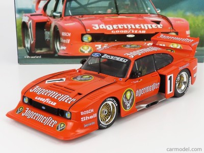 FORD ENGLAND - CAPRI TURBO JAGERMEISTER GR.5<br />TEAM ZAKSPEED N 1 SEASON DRM 1982 KLAUS <br />LUDWIG, 1/18