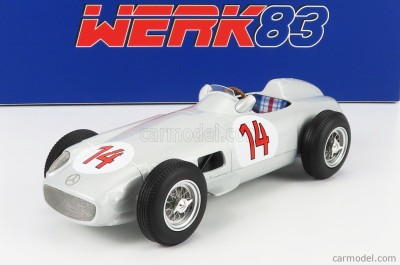 MERCEDES BENZ - F1 W196 N 14 2nd BELGIUM GP <br />1955 STIRLING MOSS, 1/18