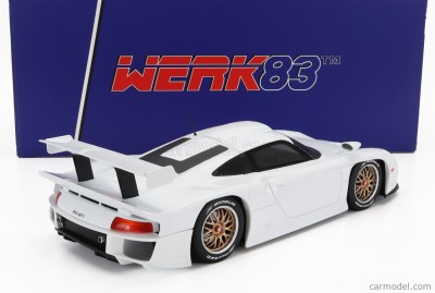 PORSCHE - 911 GT1 PLAIN BODY VERSION 1997, 1/18