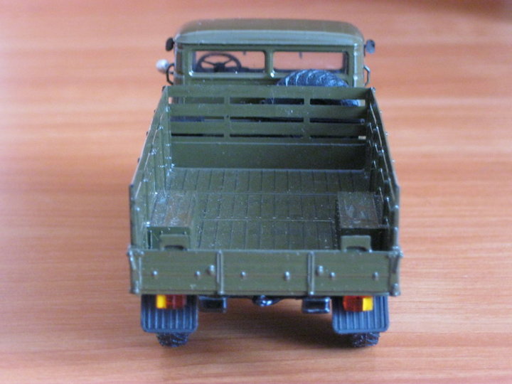 ГАЗ-66.<br />Виробник - Агат, Росія. <br />Масштаб - 1:43