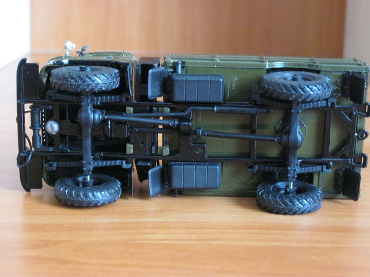 ГАЗ-66.<br />Виробник - Агат, Росія. <br />Масштаб - 1:43