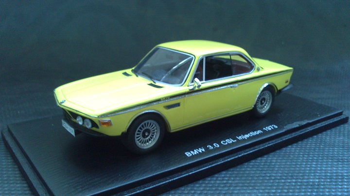 Модель: BMW (E9) 3.0 CSL Injection<br />Виробник: Spark<br />Масштаб: 1/43