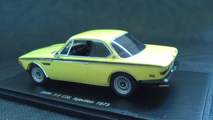 Модель: BMW (E9) 3.0 CSL Injection<br />Виробник: Spark<br />Масштаб: 1/43