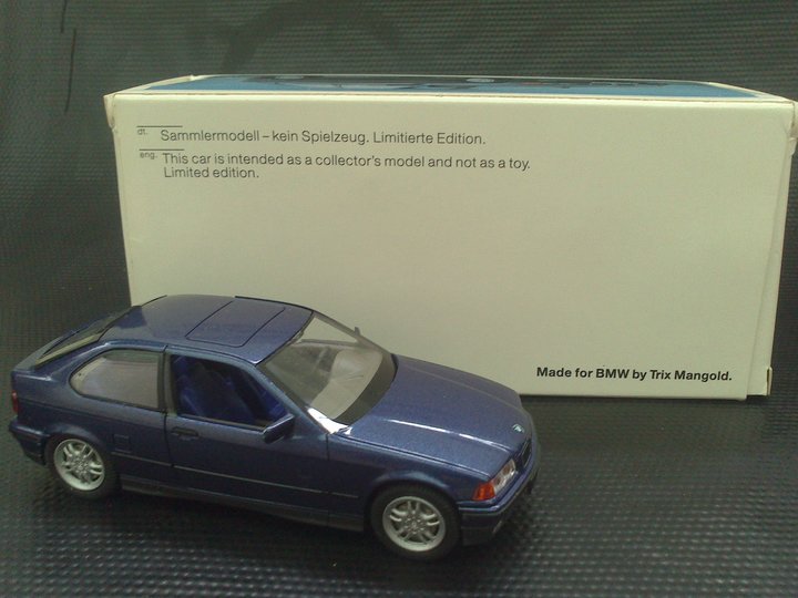 Модель: BMW E36 Compact<br />Виробник: Schuco<br />Масштаб: 1/43