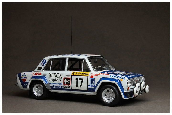 Lada 1600R Rally 1000 Lakes 1981 Brundza/Zvingeviz 1/43 (MK Scale models)